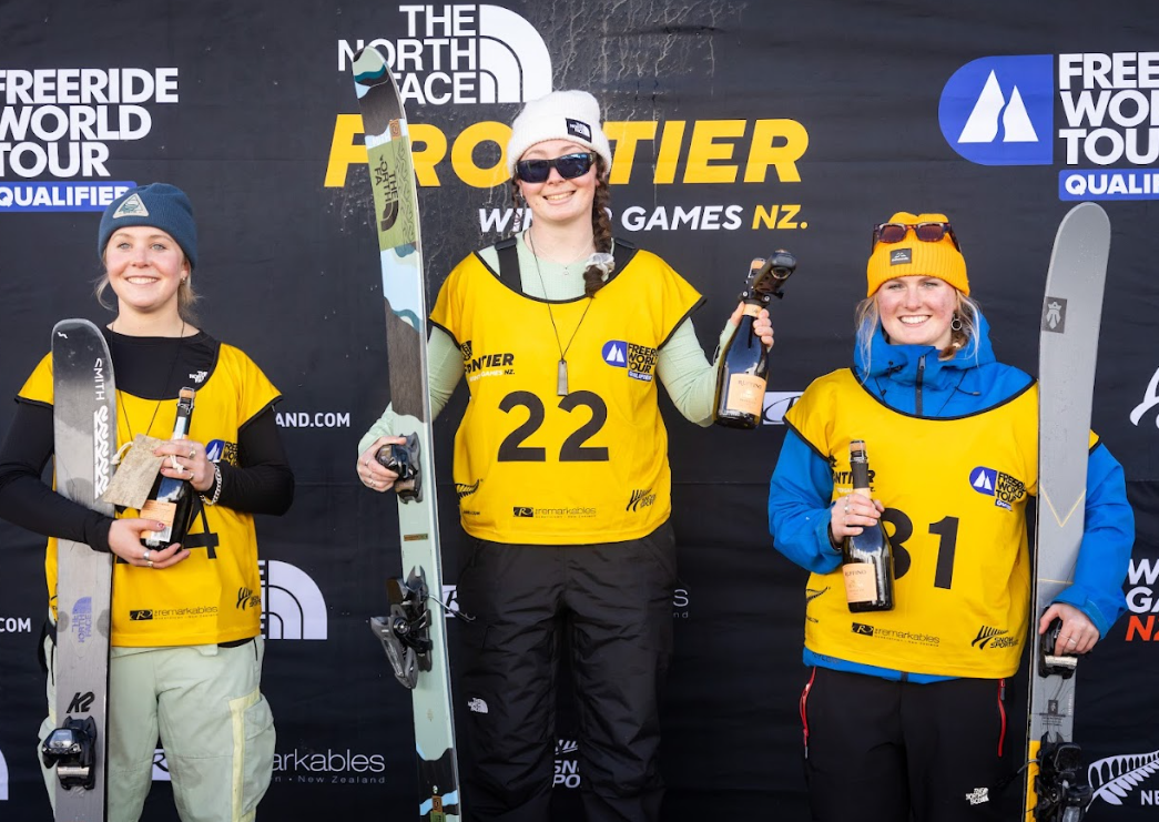 Kiwi women take clean sweep of the Ski Podium at The North Face Frontier 4- Competition