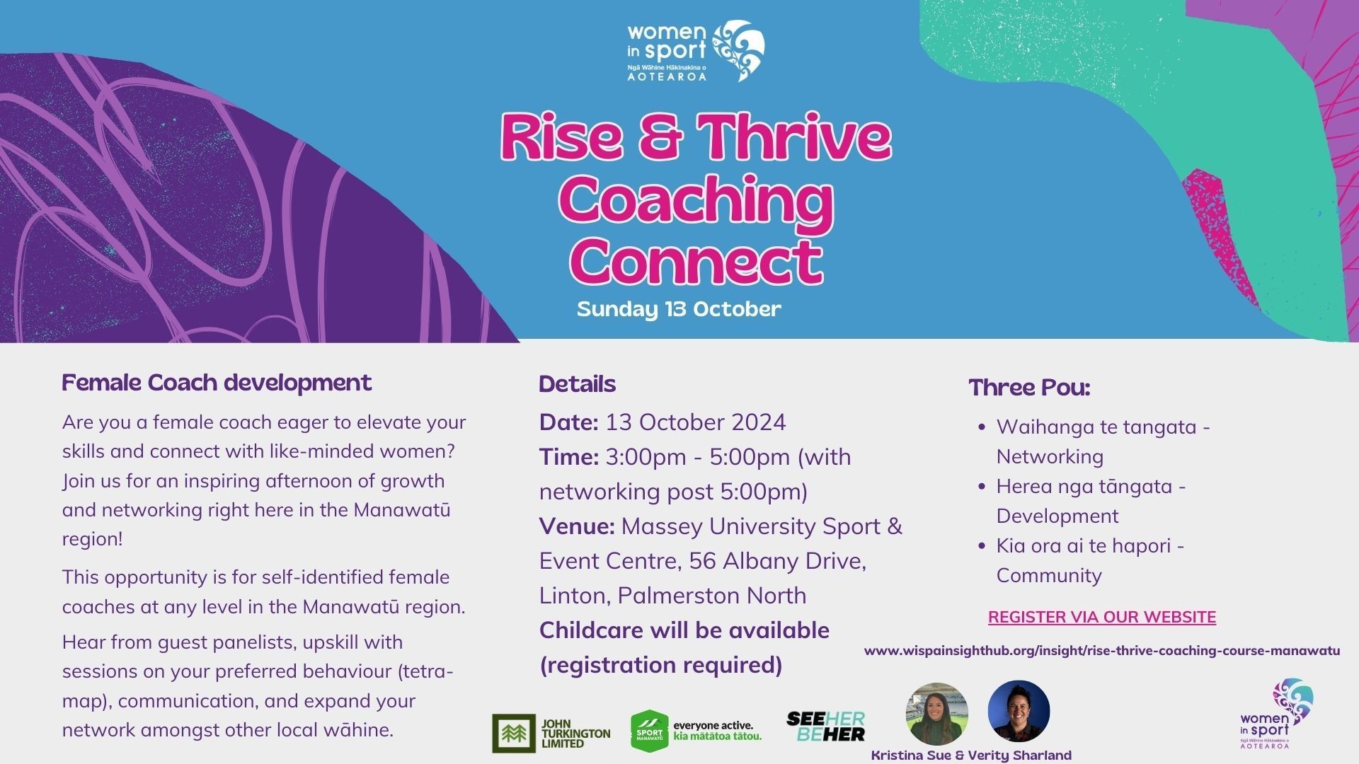 Rise & Thrive  Coaching Course - Manawatū