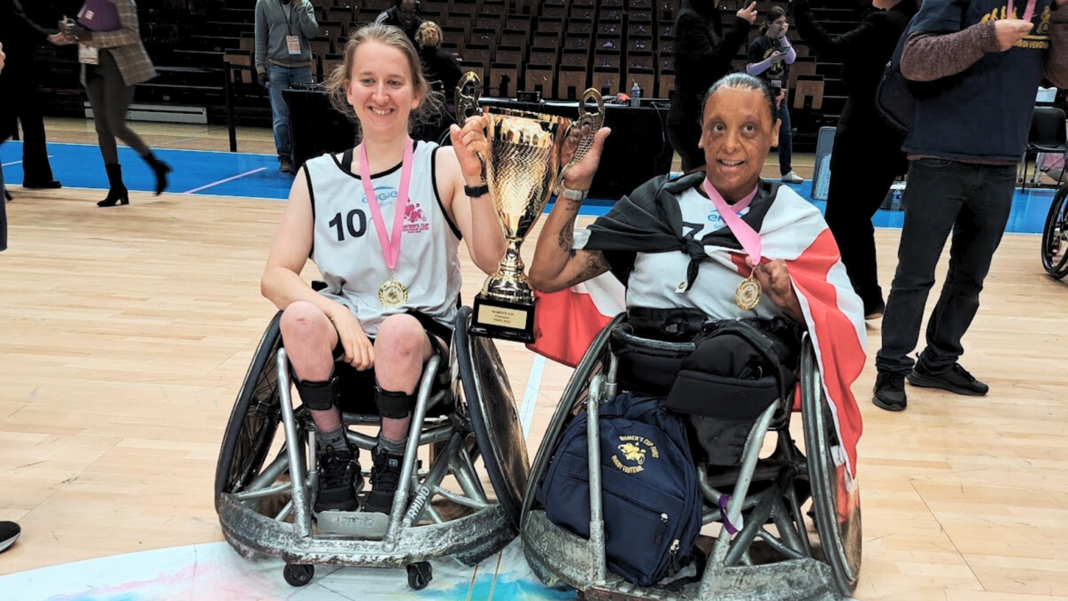 Kiwi duo prosper at global Wheelchair rugby tournament   - Paralympics New Zealand